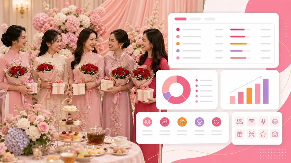 8/3 – 20/10 Quốc tế Phụ nữ